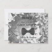 Bent u mijn Groomsman? Kaart (Voorkant)