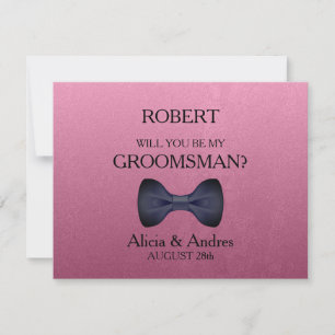 Bent u mijn Groomsman? Kaart
