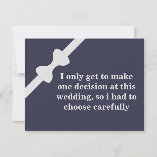 Bent u mijn Groomsman? Kaart (Voorkant)