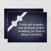 Bent u mijn Groomsman? Kaart (Voorkant / Achterkant)