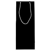 Bent u mijn Groomsman? Modern voorstel Wijn Cadeautas (Achterkant)