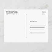 Bent u mijn Groomsman Tuxedo Stropdas Black? Briefkaart (Achterkant)