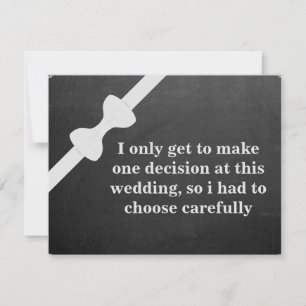 Bent u mijn Groomsman? Uitnodiging