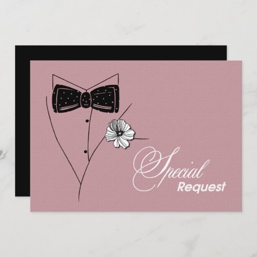 Bent u mijn Groomsman? Uitnodiging Kaarten (Voorkant / Achterkant)