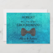 Bent u mijn Groomsman? Voorstel Kaart (Voorkant)