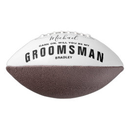 Bent u mijn GROOMSMAN Wedding Persoonlijke naam? American Football