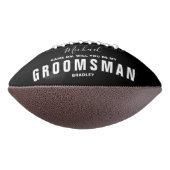 Bent u mijn GROOMSMAN Wedding Persoonlijke naam? American Football (Gedraaid 270)