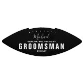 Bent u mijn GROOMSMAN Wedding Persoonlijke naam? American Football (Paneel)