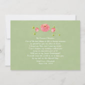 Bent u mijn Junior Bridesmaid? Aangepaste uitnodig Kaart (Achterkant)