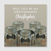 Bent u mijn Kaart voor het Groomsman-voorstel? (Voorkant)