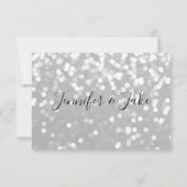 Bent u mijn kaartje voor het briefje - Zilver voor Kaart (Achterkant)