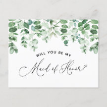 Bent u mijn Maid-id van het kaartje van het Honger