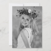 Bent u mijn Maid of Honor? Aangepaste fotokaarten Kaart (Achterkant)