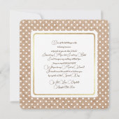 Bent u mijn Maid of Honor? Aangepaste uitnodiginge Kaart (Achterkant)