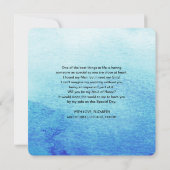 Bent u mijn Maid of Honor? Beach Seaside Kaart (Achterkant)