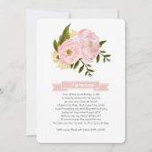 Bent u mijn Maid of Honor? Blush Pink Peonies Kaart (Voorkant)