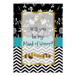 Bent u mijn Maid of Honor Card?