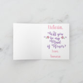 Bent u mijn Maid of Honor Card? (Binnen)