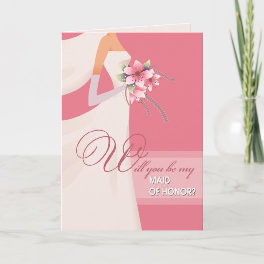 Bent u mijn Maid of Honor? Kaarten (Voorkant)