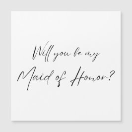 Bent u mijn Maid of Honor? MOH-voorstel