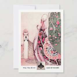 Bent u mijn Maid of Honor? Uitnodiging Kaarten