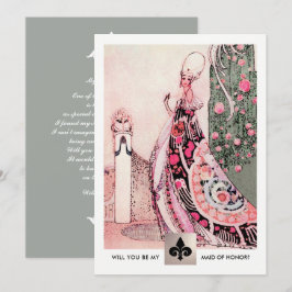 Bent u mijn Maid of Honor? Uitnodiging Kaarten