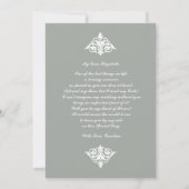 Bent u mijn Maid of Honor? Uitnodiging Kaarten (Achterkant)