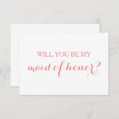 Bent u mijn Maid van de Bridal van de Verkoperskaa Kaart (Voorkant / Achterkant)