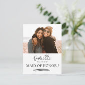 Bent u mijn Maid van de eervolle moderne foto? (Staand voorkant)