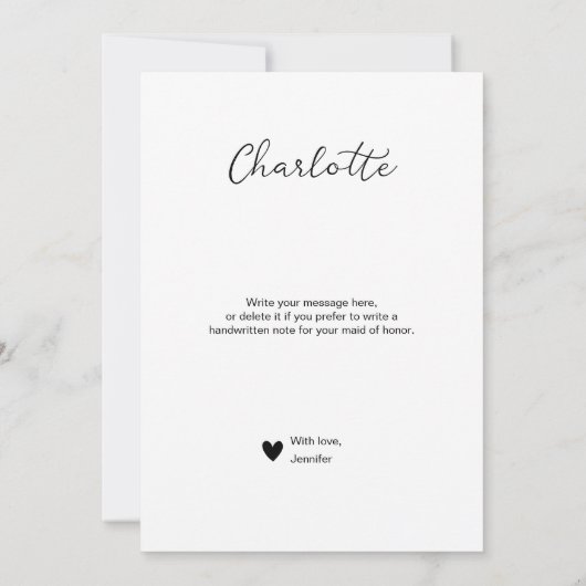 Bent u mijn Maid van een eerbetoon-fotovoorstel-ka (Achterkant)