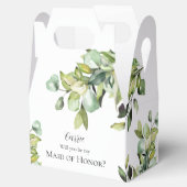 Bent u mijn Maid van Eer Green Botanicals Favo? Bedankdoosjes (Geopend)