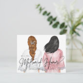 Bent u mijn Matron of Honor? Meisjes in Robes Inv Kaart (Staand voorkant)