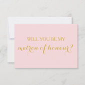 Bent u mijn matron van de Bridal-wedstrijd? Kaart (Voorkant)