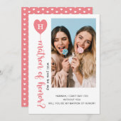 Bent u mijn matron van eervolle foto? (Voorkant / Achterkant)