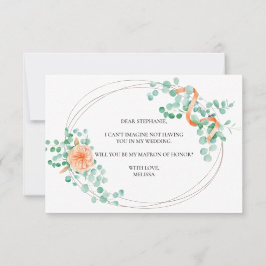 Bent u mijn matroos van eer eucalyptuspeach? (Achterkant)