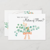 Bent u mijn matroos van eer eucalyptuspeach? (Voorkant / Achterkant)