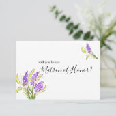 Bent u mijn matroos van eervolle Waterverf Lavende (Staand voorkant)