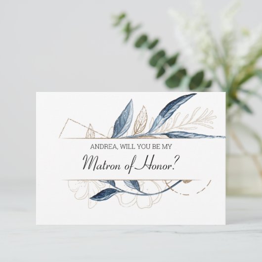 Bent u mijn matroos van het edelblauwe goudmodel? (Staand voorkant)