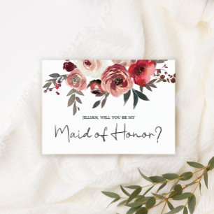 Bent u mijn meisje van het Honor Red Blush-Roos?