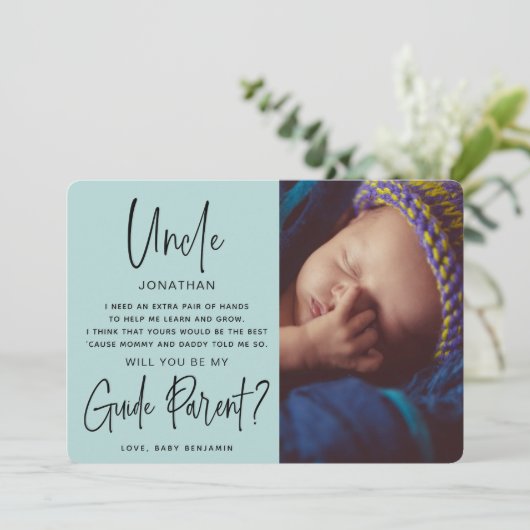 Bent u mijn ouderfoto van de Guide? (Staand voorkant)