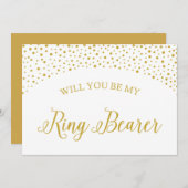 Bent u mijn Ring Bearer Weddenschap-kaartje? Kaart (Voorkant / Achterkant)