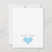 Bent u mijn Ringbearer Baby Blue/Grey Card? Kaart (Achterkant)