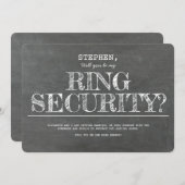 Bent u mijn schimmelvoorstel voor Ring Security? Kaart (Voorkant / Achterkant)