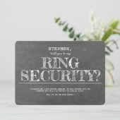 Bent u mijn schimmelvoorstel voor Ring Security? Kaart (Staand voorkant)