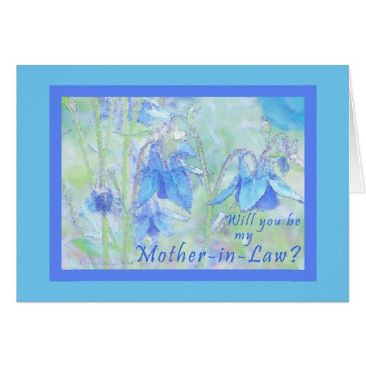Bent u mijn schoonmoeder? Kaart (Voorkant Horizontaal)