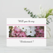 Bent u mijn uitnodiging voor het Bridesmaid? (Staand voorkant)