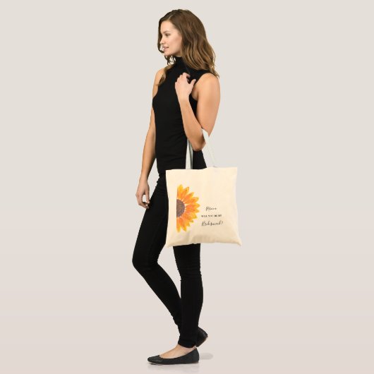 Bent u mijn uitnodiging voor het Bridesmaid? Tote Bag (Voorkant (model))