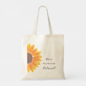 Bent u mijn uitnodiging voor het Bridesmaid? Tote Bag (Achterkant)