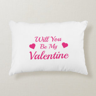 Bent u mijn Valentijn Accent Pillow 16 x 12 inch Kussen