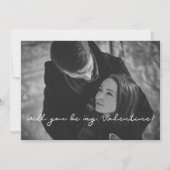 Bent u mijn Valentijn fotokaart? Feestdagenkaart (Voorkant)